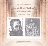 ROMANIA 2025 Michelangelo Buonarroti, 550 de ani de la naștere LP.2504 MNH**