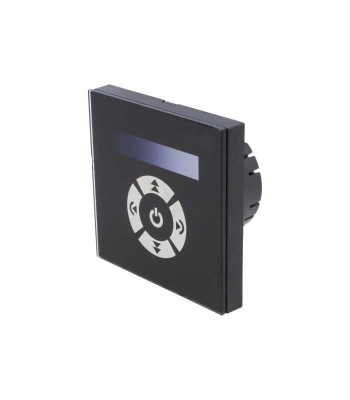 Controller LED Canale 1 8A 86x86x36mm negru 12-24VDC OPTOFLASH foto