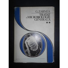 G. Zarnea - Tratat de microbiologie generala. volumul 2 (1984, editie cartonata)