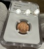 1 Leu 1996 Romania, NGC MS64RD, cel mai rar din serie, tiraj: 272.000 buc.