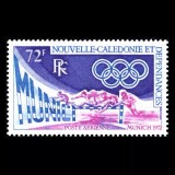 New Caledonia 1972 - Jocurile Olimpice, sport, neuzat