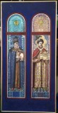 Doru Rotaru -Matei Basarab &amp; Constantin Br&acirc;ncoveanu-Sala Basarabilor, Istorice, Tempera, Realism, ART