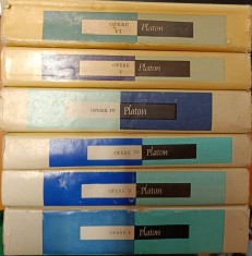PLATON OPERE VOL. I, II, III, IV, V, VI foto