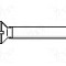 Surub M2,5, otel inoxidabil A2, 8mm, cap ingropat, BOSSARD, 1075578