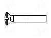 Surub M3,5, otel, 10mm, cap ingropat, BOSSARD, 1146963