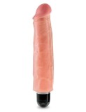 Vibrator Realistic King Cock Stiffy, Natural, 21.5 cm