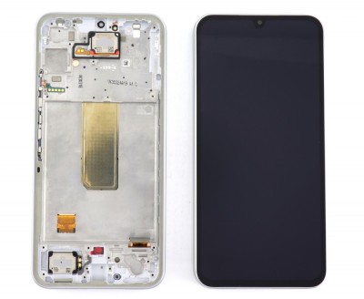 Display Samsung Galaxy A34 A346 Display Original Service Pack Silver foto