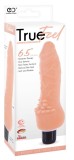 Vibrator clasic realist cu vibratie cu mai multe viteze TRUE FEEL TPR VIBRATOR