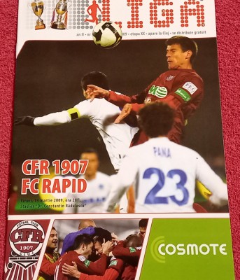Program meci fotbal CFR 1907 CLUJ - RAPID BUCURESTI (13.03.2009) foto