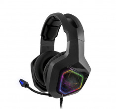 Casti Gaming Spirit of Gamer Elite-H50 RGB Black pentru PS4/Xbox/Nintendo foto