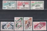 Togo 1960 - Jocurile Olimpice de vară și de iarnă - Squaw Valley, SUA și Roma, Italia, MNH