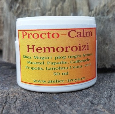 Balsam pentru tratare, calmare hemoroizi -50 ml foto