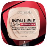 Pudra de fata, Loreal, Infallible 24H Fresh Wear, Foundation In A Powder, 5 Pearl, 9 g, L&#039;Oreal