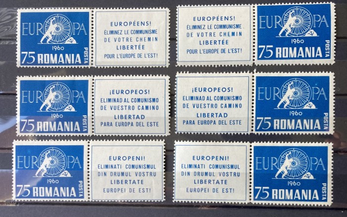 Romania, exil, Emisiunea XXII, Europa 1960,