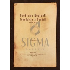 P. IOAN, PROBLEMA REGIUNII INUNDABILE A DUNARII (STUDIU SILVIC), BUCURESTI, 1924