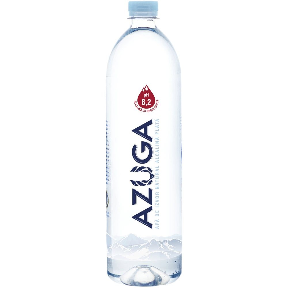 Bax 6 Buc Apa Plata Azuga, 1 L, Pet, Apa Plata, Apa Azuga, Apa Minerala ...
