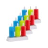 Set STEM de 4 numaratori cu cate 30 jetoane colorate, MINILAND