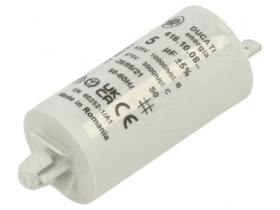 Condensator Motor 5uF 400V foto