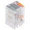 Releu electromagnetic 4PDT Ubobină 12VAC Icontacte max 6A