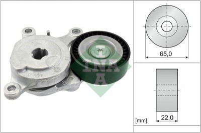 INA 534 0575 10 Intinzator curea, curea distributie foto
