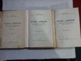 STUDII JURIDICE volum I; II; III - N. GEORGEAN - Bucuresti, 1926 / 1928 / 1930