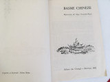 BASME CHINEZE REPOVESTITE DE OLGA STRATULAT-ROSCA. EDITURA ION CREANGA 1980