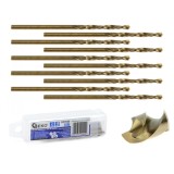 Set burghie pentru metal cu cobalt HSS 2mm 10 piese, GEKO G37020