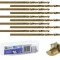 Set burghie pentru metal cu cobalt HSS 2mm 10 piese, GEKO G37020