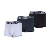 Set 3 Boxeri Barbati Negru-gri-bleumarin - 3xl