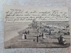 Constan?a - Plaja Mamaia. foto
