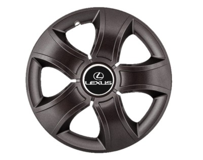 Set 4 capace roti Bis Negru R14 pentru gama auto Lexus foto
