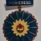 INSIGNA PIONIER Medalie Meritul Pionieresc Diametru 45