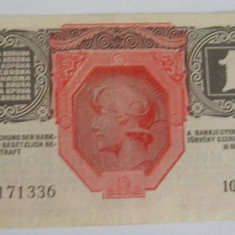 M1 - Bancnota foarte veche - Austroungaria - 1 koroana - 1916