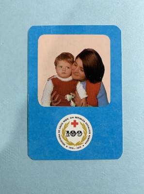 Calendar 1976 Crucea Roșie foto