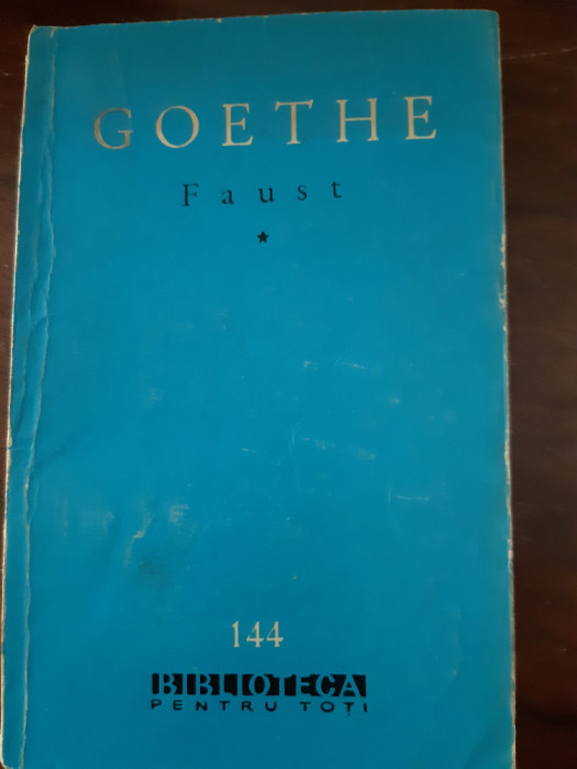 Faust vol. 1-2 Goethe 1962
