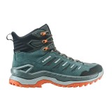 Bocanci de drumeție bărbați LOWA Innovo GTX Mid Verde - Smoke Green/Flame