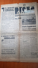 ziarul presa olteniei 30 iunie 1938-articol si foto despre aviatia romaneasca foto