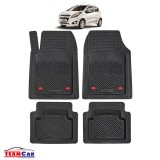 Covorase Auto TeamCar&reg; Tip Tavita Compatibile Chevrolet Spark M300 (2010&ndash;2015) Negru Material Rezistent, Cauciuc