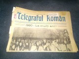 20 ZIARE TELEGRAFUL ROMAN 1980 1981