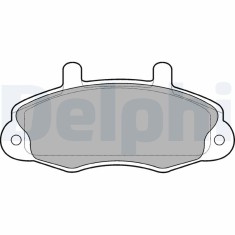 DELPHI LP766 set placute frana,frana disc