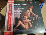 Vinil &quot;Japan Press&quot; Perry Como &ndash; Sings Hits From Broadway Shows (VG++), Pop