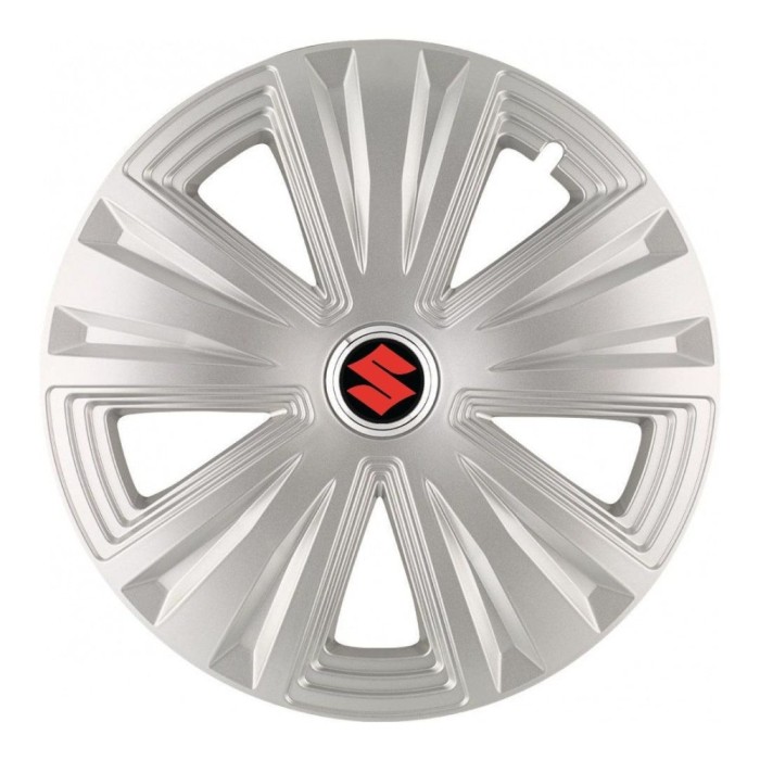 Set 4 Capace Roti, potrivite jantelor de R16, pentru Suzuki, model glory Gri