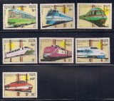 Cambodge 1989 - Locomotive, trenuri, serie neuzata