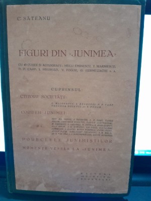 Figuri din Junimea - C. Sateanu foto