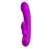 Vibratoare iepuras - Pretty Love Monica Vibrator Iepuras 10 Setari de Vibratie din Silicon Vibratii Super Puternice