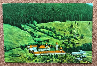 Manastirea Putna. Vedere generala - Circulata, 1972 foto