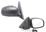 Oglinda exterioara Skoda Roomster/Praktik (5j), 07.2006-04.2010; Roomster/Praktik (5j2), 04.2010-, Dreapta, reglare manuala; carcasa neagra; geam con