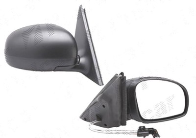 Oglinda exterioara Skoda Roomster/Praktik (5j), 07.2006-04.2010; Roomster/Praktik (5j2), 04.2010-, Dreapta, reglare manuala; carcasa neagra; geam con foto