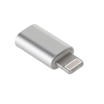 Adaptor micro USB - lightning alb M-LIFE foto