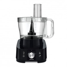 Robot de bucatarie Heinner Cookery Chef HFP-1000BK, 1000W, blender si rasnita incluse, capacitate bol 3.5L, capacitate blender 1.8L, 2 viteze + Pulse,